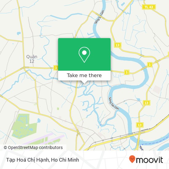 Tạp Hoá Chị Hạnh map