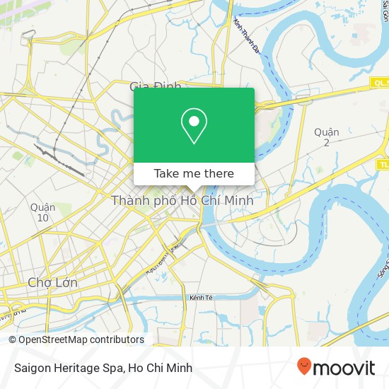 Saigon Heritage Spa map