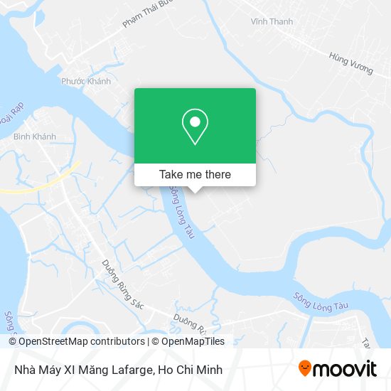 Nhà Máy XI Măng Lafarge map