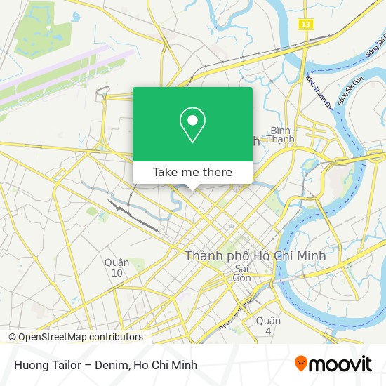 Huong Tailor – Denim map