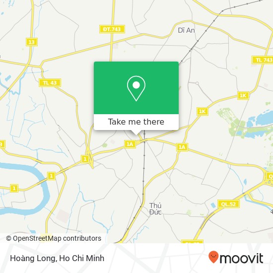 Hoàng Long map