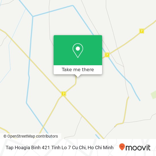 Tap Hoagia Binh 421 Tinh Lo 7 Cu Chi map