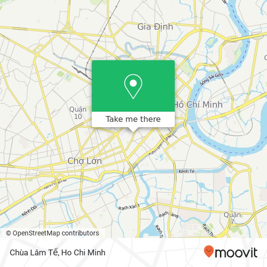 Chùa Lâm Tế map