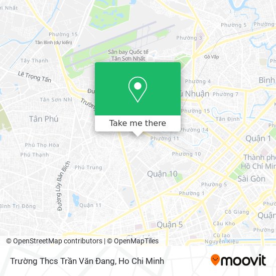 Trường Thcs Trần Văn Đang map