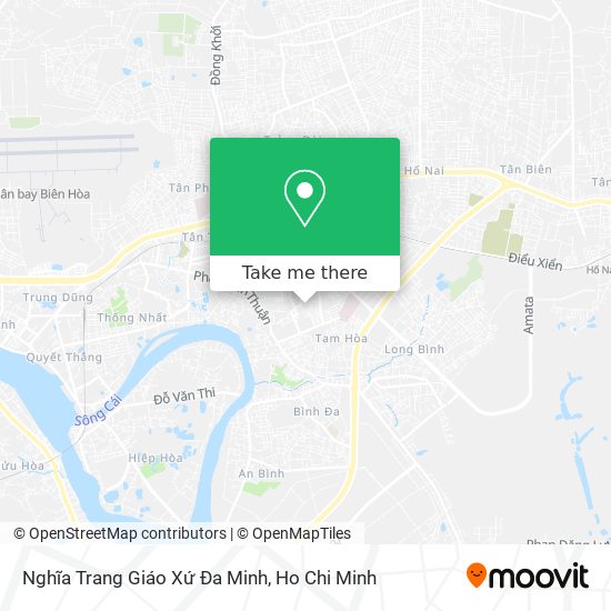 Nghĩa Trang Giáo Xứ Đa Minh map