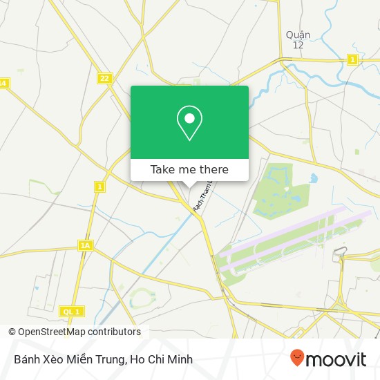 Bánh Xèo Miền Trung map