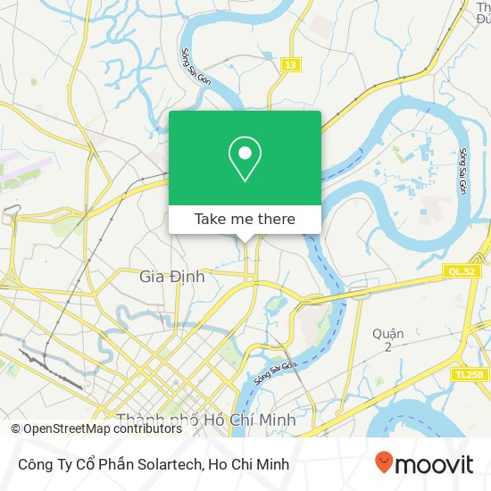 Công Ty Cổ Phần Solartech map