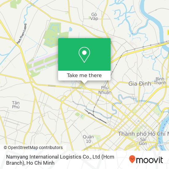 Namyang International Logistics Co., Ltd (Hcm Branch) map