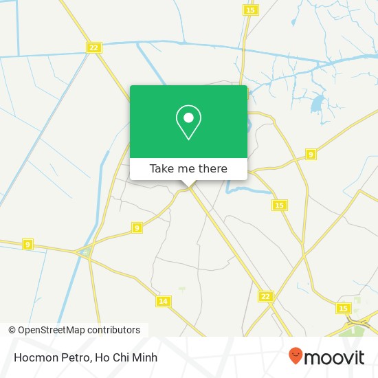 Hocmon Petro map