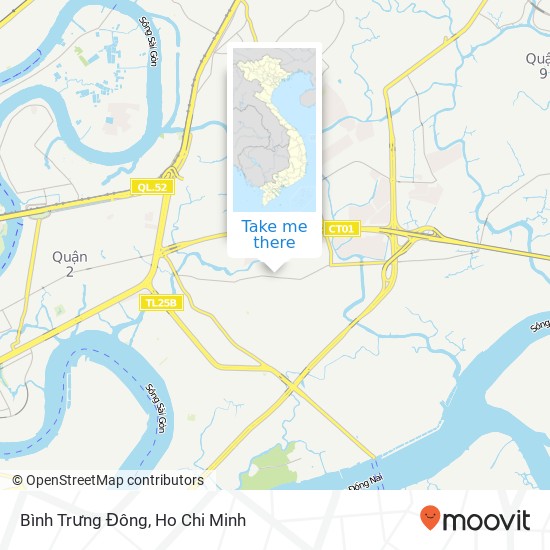 Bình Trưng Đông map