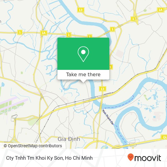 Cty Tnhh Tm Khoi Ky Son map