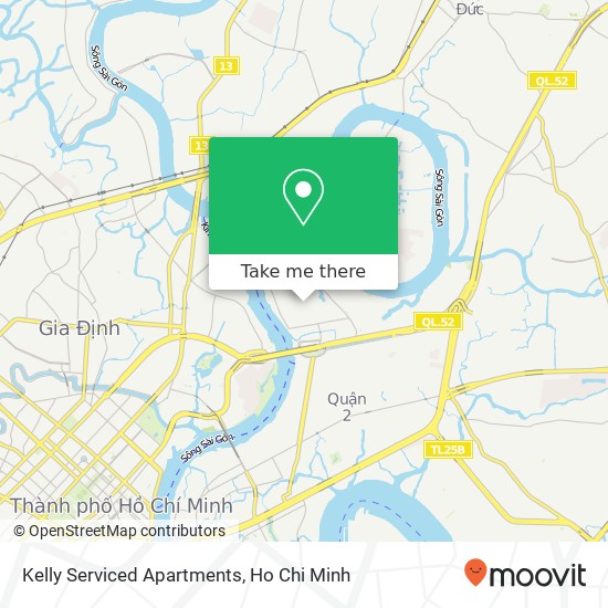 Kelly Serviced Apartments map