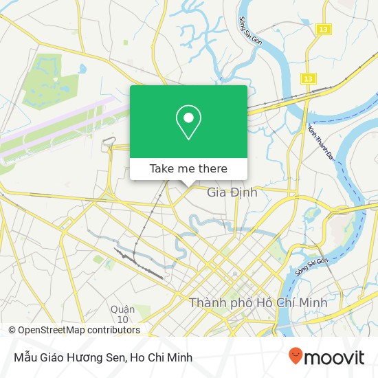 Mẫu Giáo Hương Sen map