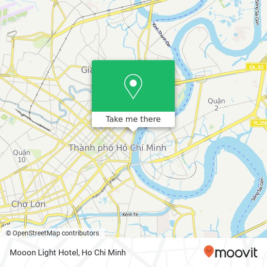 Mooon Light Hotel map