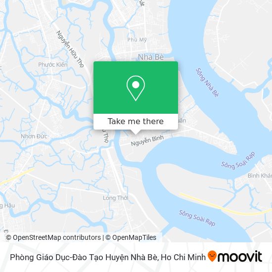 How to get to Phòng Giáo Dục-Đào Tạo Huyện Nhà Bè by Bus?