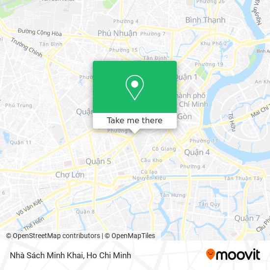 Nhà Sách Minh Khai map