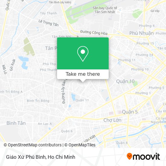 Giáo Xứ Phú Bình map