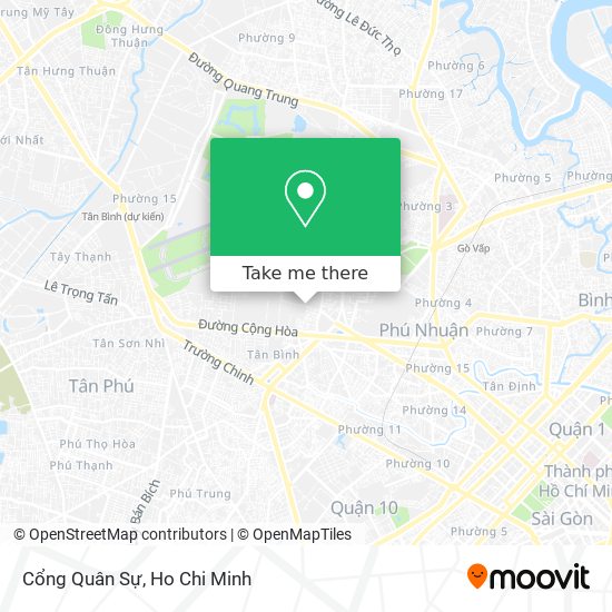 Cổng Quân Sự map