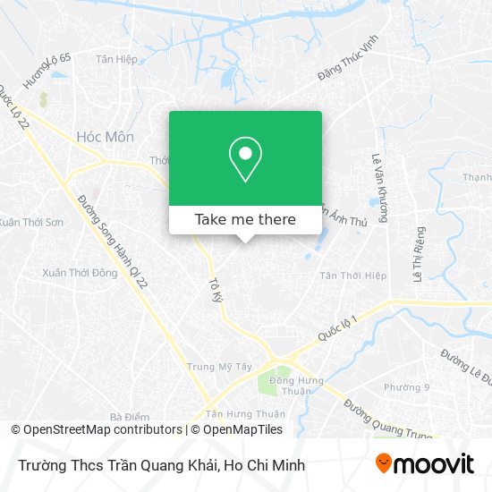 Trường Thcs Trần Quang Khải map