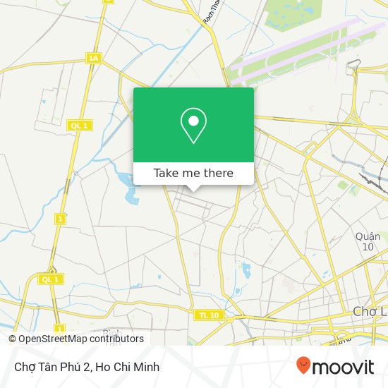 Chợ Tân Phú 2 map