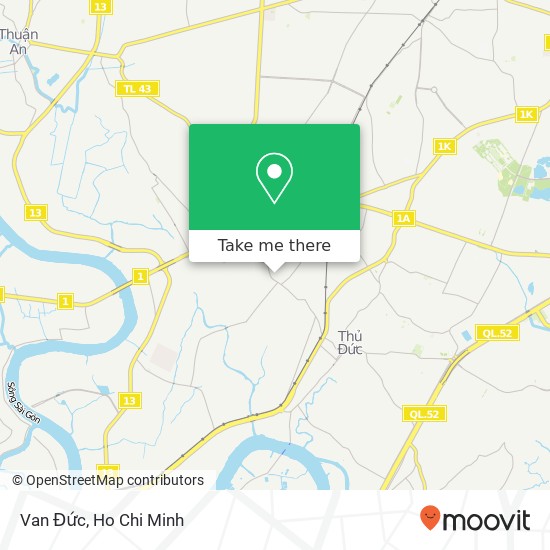 Van Đức map