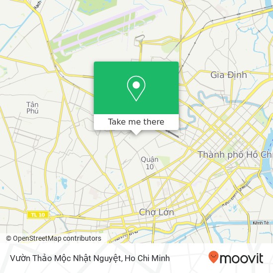 Vườn Thảo Mộc Nhật Nguyệt map