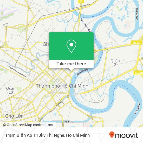 Trạm Biến Áp 110kv Thị Nghè map