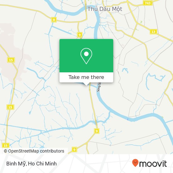 Bình Mỹ map