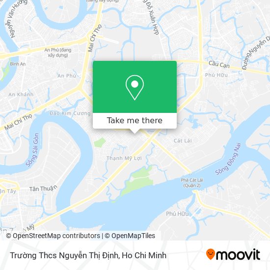 Trường Thcs Nguyễn Thị Định map