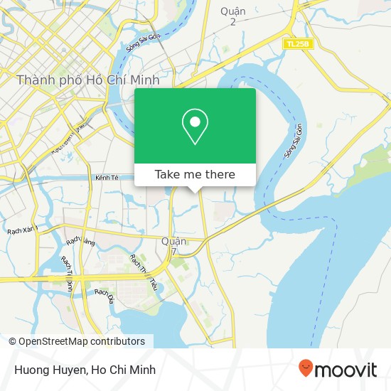 Huong Huyen map