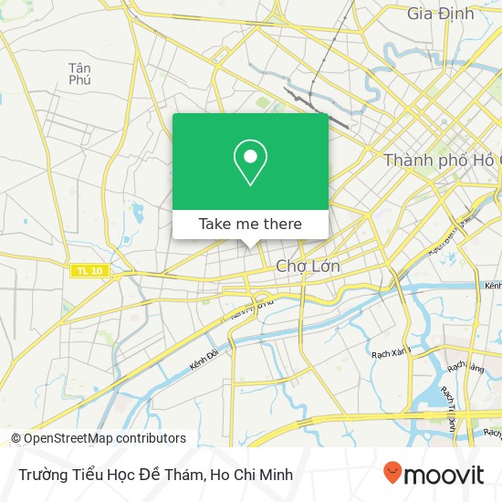 Trường Tiểu Học Đề Thám map