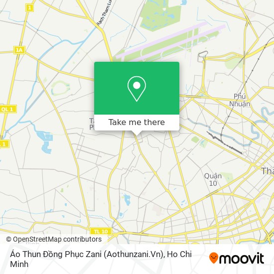 Áo Thun Đồng Phục Zani (Aothunzani.Vn) map