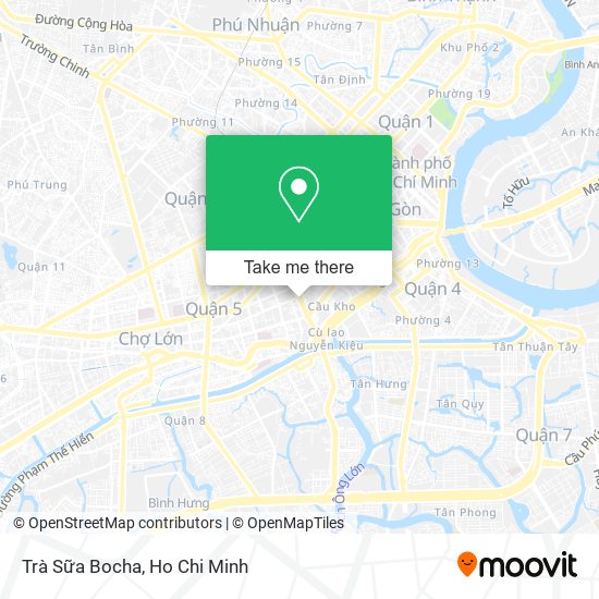 Trà Sữa Bocha map