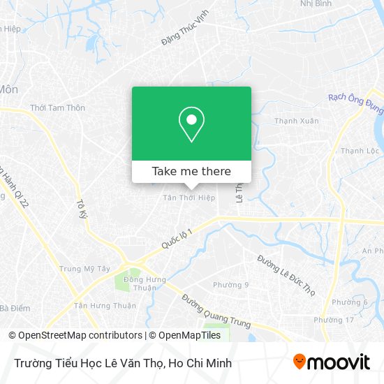 Trường Tiểu Học Lê Văn Thọ map