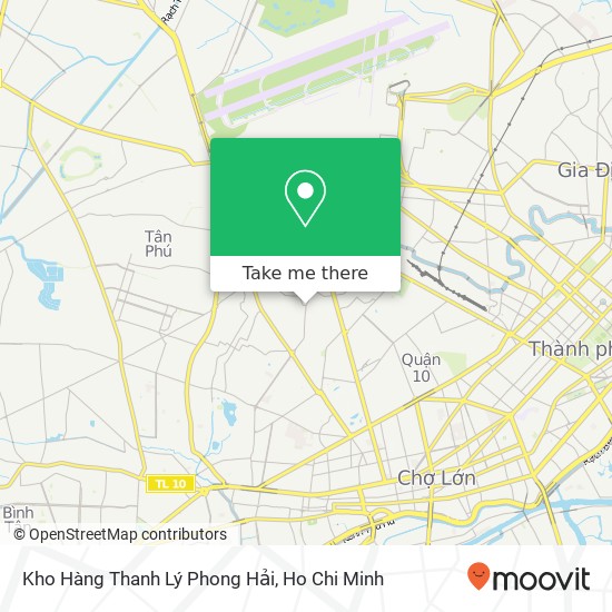 Kho Hàng Thanh Lý Phong Hải map