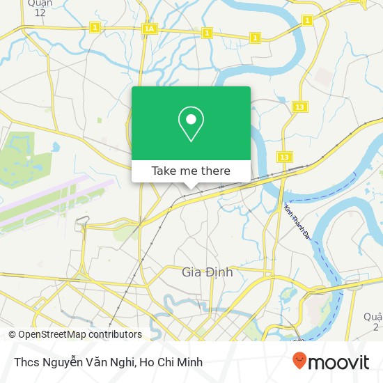 Thcs Nguyễn Văn Nghi map