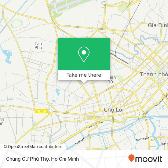 Chung Cư Phú Thọ map