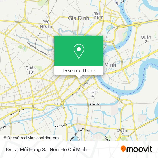 Bv Tai Mủi Họng Sài Gòn map