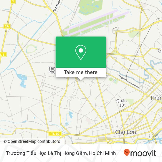 Trươờng Tiểu Học Lê Thị Hồng Gấm map