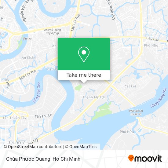 Chùa Phước Quang map