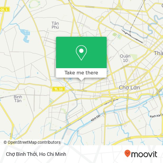 Chợ Bình Thới map