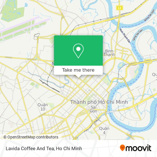 Lavida Coffee And Tea map