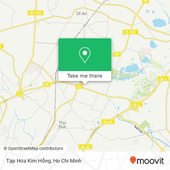 Tạp Hóa Kim Hồng map