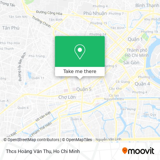 Thcs Hoàng Văn Thụ map