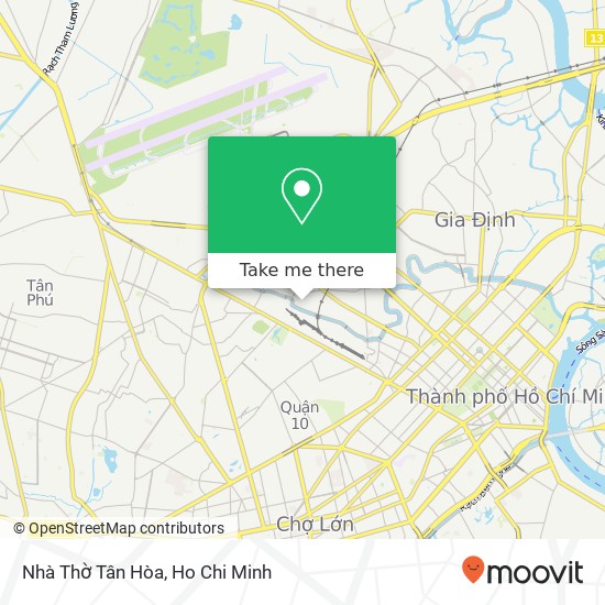 Nhà Thờ Tân Hòa map