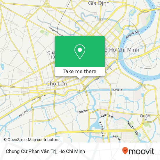 Chung Cư Phan Văn Trị map