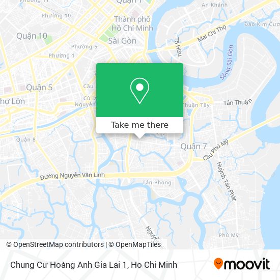 Chung Cư Hoàng Anh Gia Lai 1 map