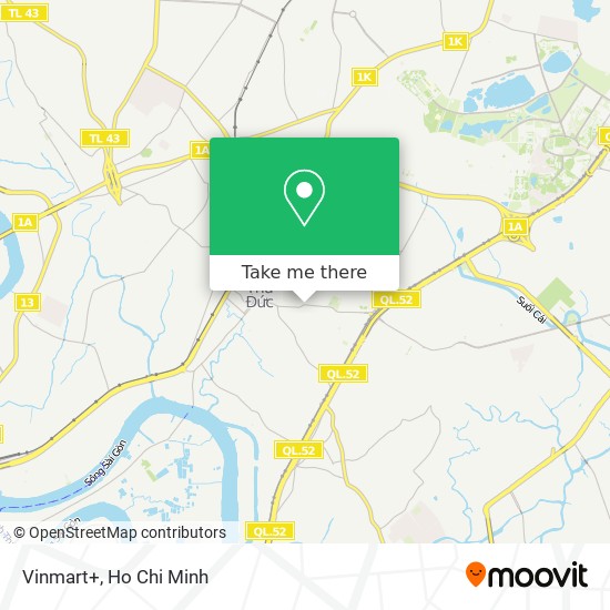 Vinmart+ map