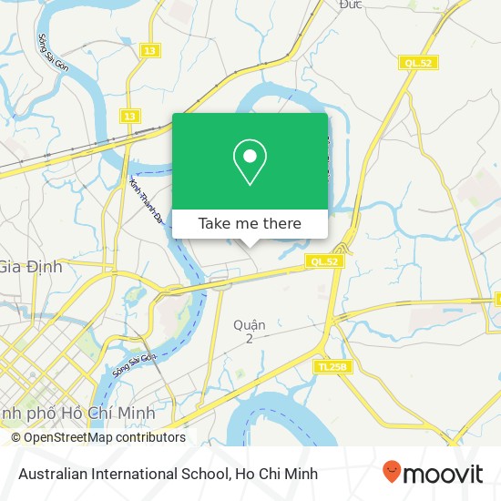 Australian International School map