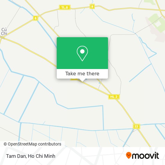 Tam Dan map